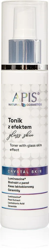 Apis Natural Cosmetics Crystal Skin Toner Lysnende og udglattende effekt 150 ml