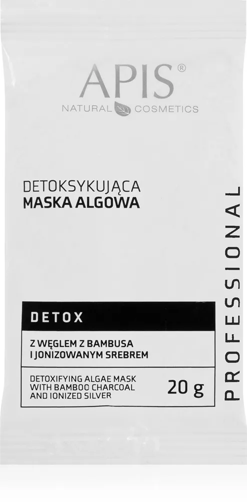 Apis Natural Cosmetics Detox Professional detox-naamio rasvoittuvalle ja ongelmaiholle 20 g