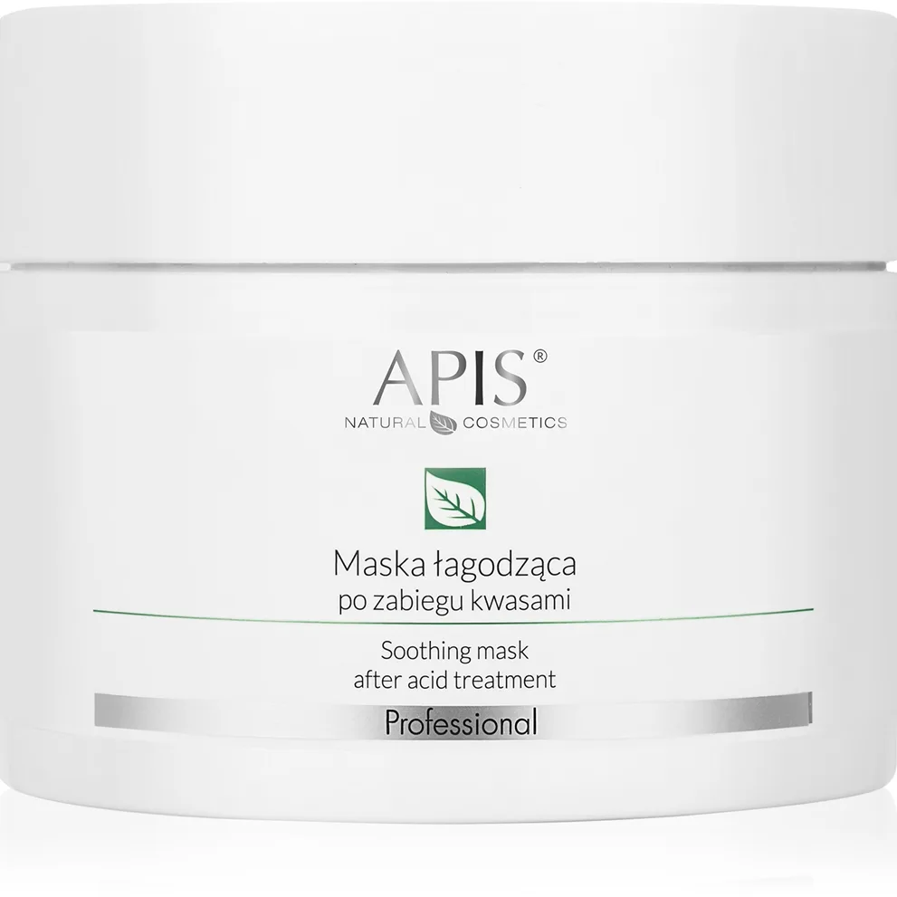Apis Natural Cosmetics Exfoliation Professional Lindrande mask för por-åtdragning 200 ml