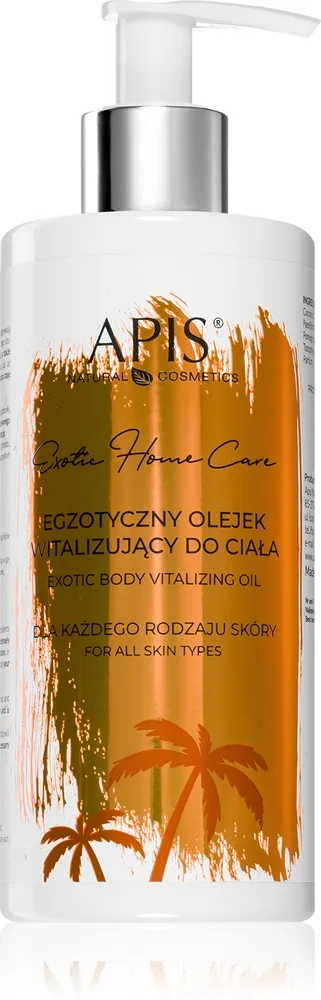 Apis Natural Cosmetics Exotic Home Care ravitseva vartaloöljy 300 ml
