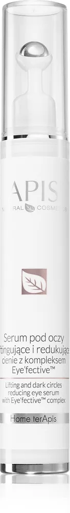 Apis Natural Cosmetics Eyefective™ Complex Løftende øjenserum til at behandle hævelser og mørke rande 10 ml