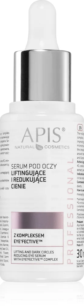 Apis Natural Cosmetics Eyefective™ Complex Lyftande ögonserum för att behandla svullnad och mörka ringar 30 ml