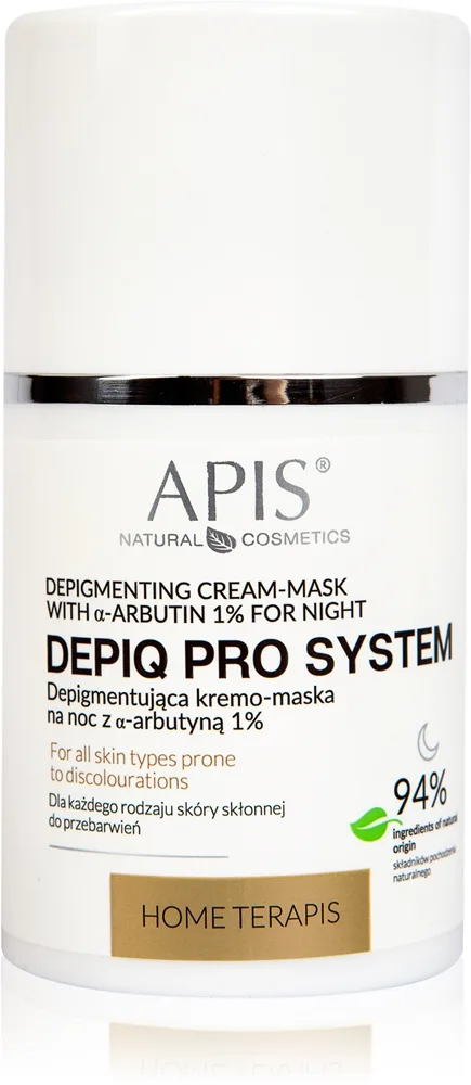 Apis Natural Cosmetics Home TerApis Fornyende nat plejemaske Til hud med hyperpigmentering 50 ml