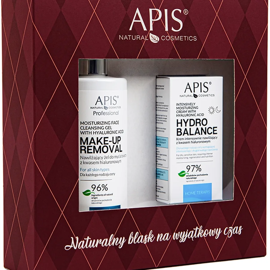 Apis Natural Cosmetics Hydro Balance Presentförpackning med effekt mot åldrande
