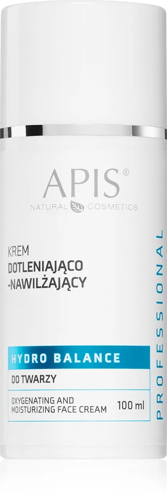 Apis Natural Cosmetics Hydro Balance Professional hapettava, kosteuttava ja ikääntymistä ehkäisevä voide 100 ml
