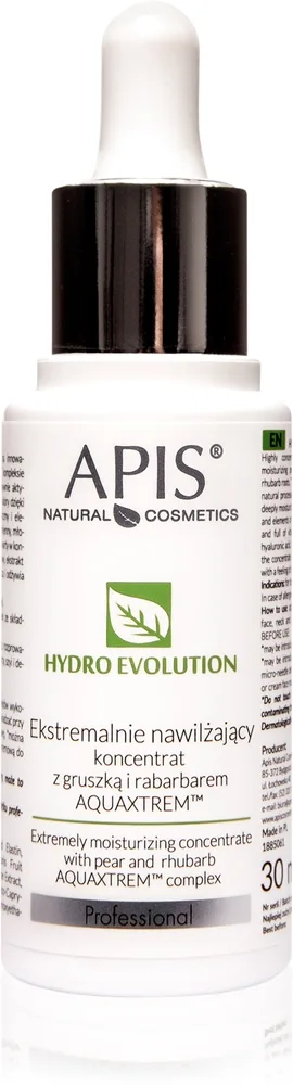 Apis Natural Cosmetics Hydro Evolution tehokosteuttava tiiviste kasvoille 30 ml