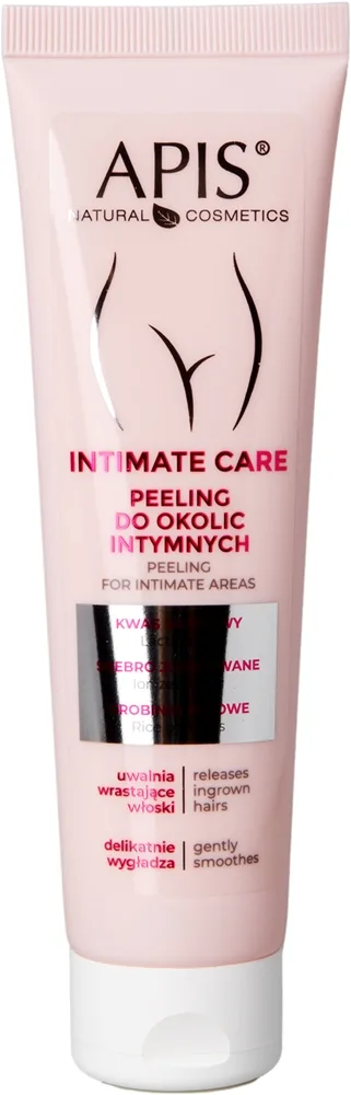 Apis Natural Cosmetics Intimate Care hellävarainen kuorinta intiimialueille 100 ml