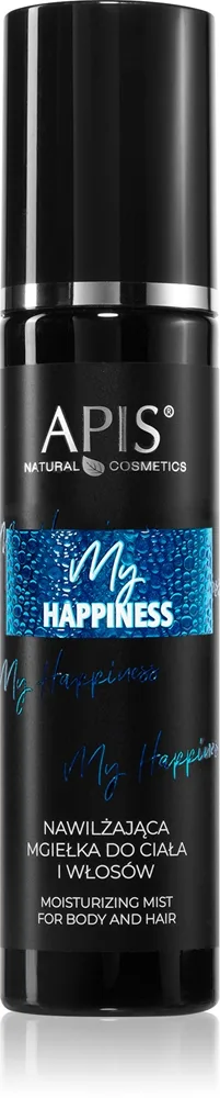 Apis Natural Cosmetics My Happiness kosteuttava suihke vartalolle ja hiuksille 150 ml