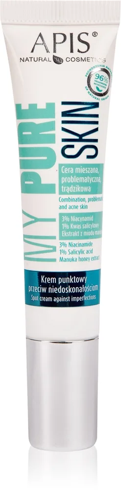 Apis Natural Cosmetics My Pure Skin täsmähoito aknelle 15 ml