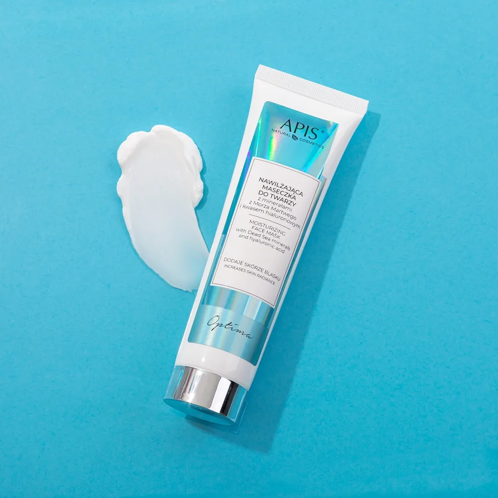 Apis Natural Cosmetics Optima Återfuktande ansiktsmask med mineraler från Döda havet 100 ml