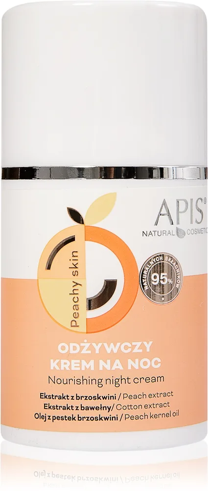 Apis Natural Cosmetics Peachy Skin ravitseva yövoide 50 ml