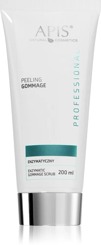 Apis Natural Cosmetics Professional Enzymatic Gel-skrubb för ansikte 200 ml