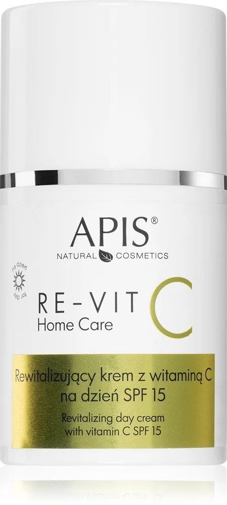 Apis Natural Cosmetics Re-Vit C Home Care kevyt kosteusvoide SPF 15 50 ml