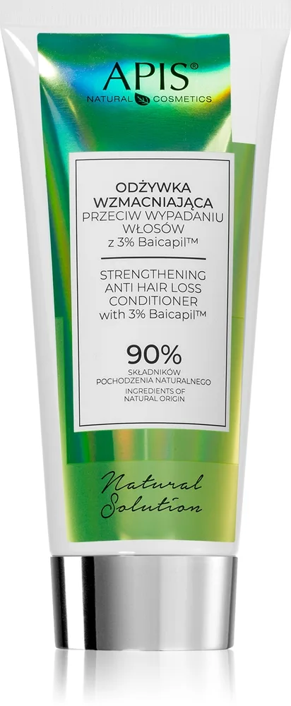 Apis Natural Cosmetics Natural Solution 3% Baicapil vahvistava hoitoaine hiustenlähtöön 200 ml