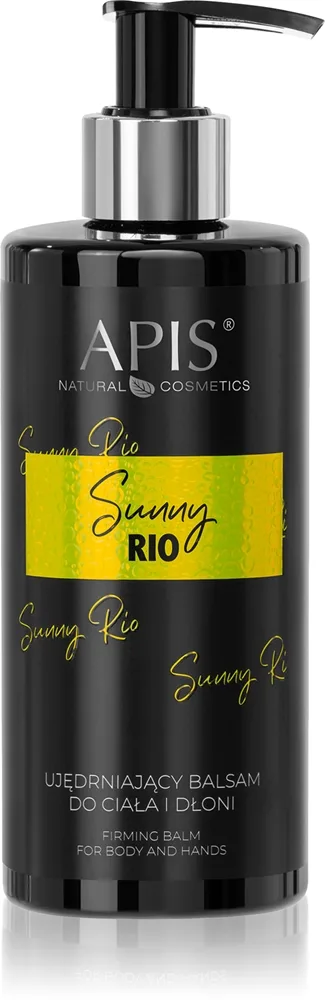 Apis Natural Cosmetics SUNNY RIO Opstrammende balsam til hænder og krop 300 ml