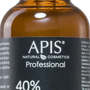 Apis Natural Cosmetics TerApis 40% Mandelic Acid utslätade exfolierande serum för att behandla hudbristningar 30 ml
