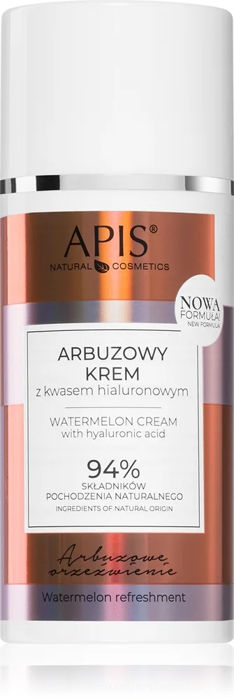Apis Natural Cosmetics Watermelon Refreshment kevyt kosteusvoide rasvoittuvalle ja sekaiholle 100 ml