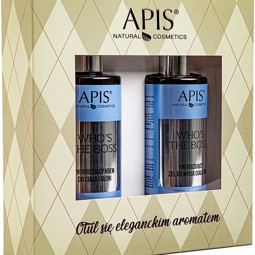 Apis Natural Cosmetics Who's The Boss Presentförpackning för män