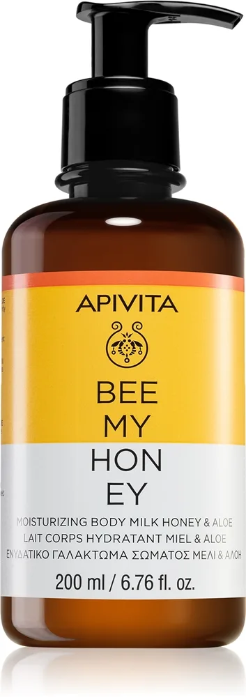 Apivita Bee My Honey Body Milk Återfuktande kroppslotion 200 ml