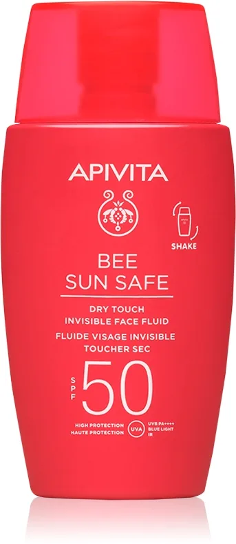 Apivita Bee Sun Safe Dry Touch Face Fluid SPF50 Beskyttende væske SPF 50+ 50 ml