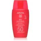 Apivita Bee Sun Safe Dry Touch Face Fluid SPF50 Skyddande vätska SPF 50+ 50 ml