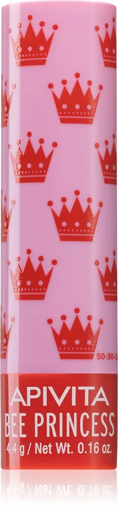 Apivita Lip Care Bee Princess Fugtgivende læbepomade til børn 4.4 g