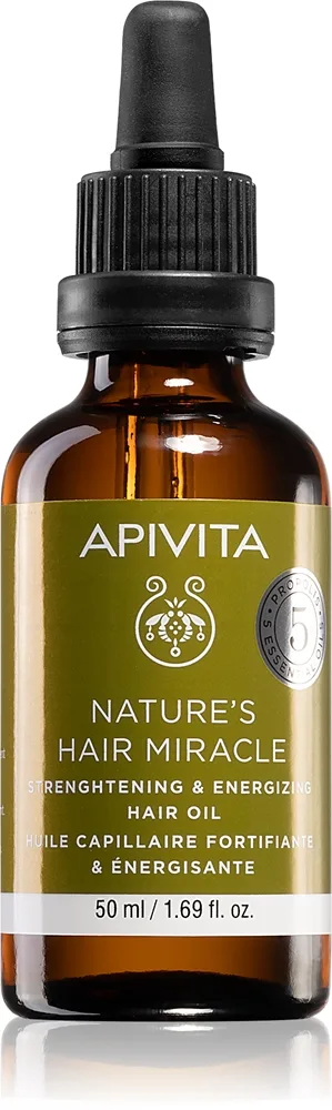 Apivita Nature's Hair Miracle Strengthening Hair Oil Olja För hårförstärkning 50 ml
