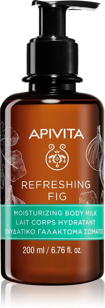 Apivita Refreshing Fig Moisturizing Body Milk Återfuktande kroppslotion 200 ml