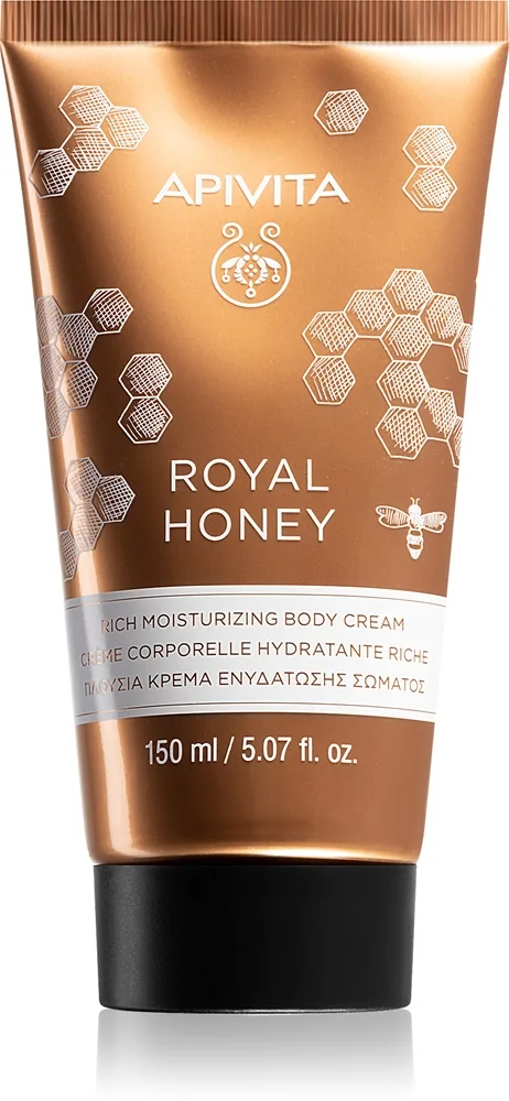 Apivita Royal Honey Rich Body Cream Fuktgivande kroppskräm 150 ml