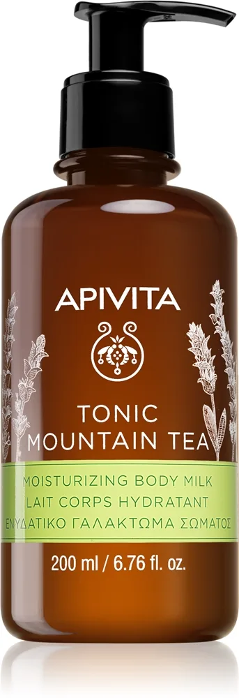 Apivita Tonic Mountain Tea Moisturizing Body Milk Fugtende bodylotion 200 ml