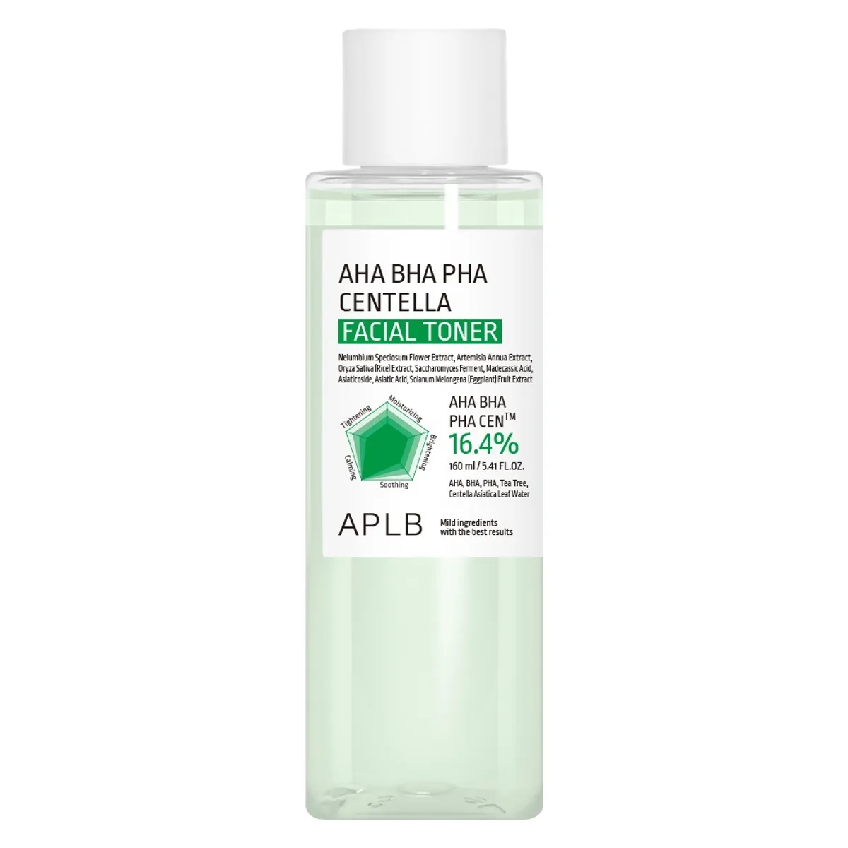 APLB AHA BHA PHA Centella Facial Toner 160ml