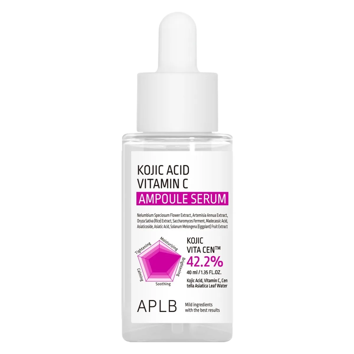 APLB Kojic Acid Vitamin C Ampoule Serum 40ml