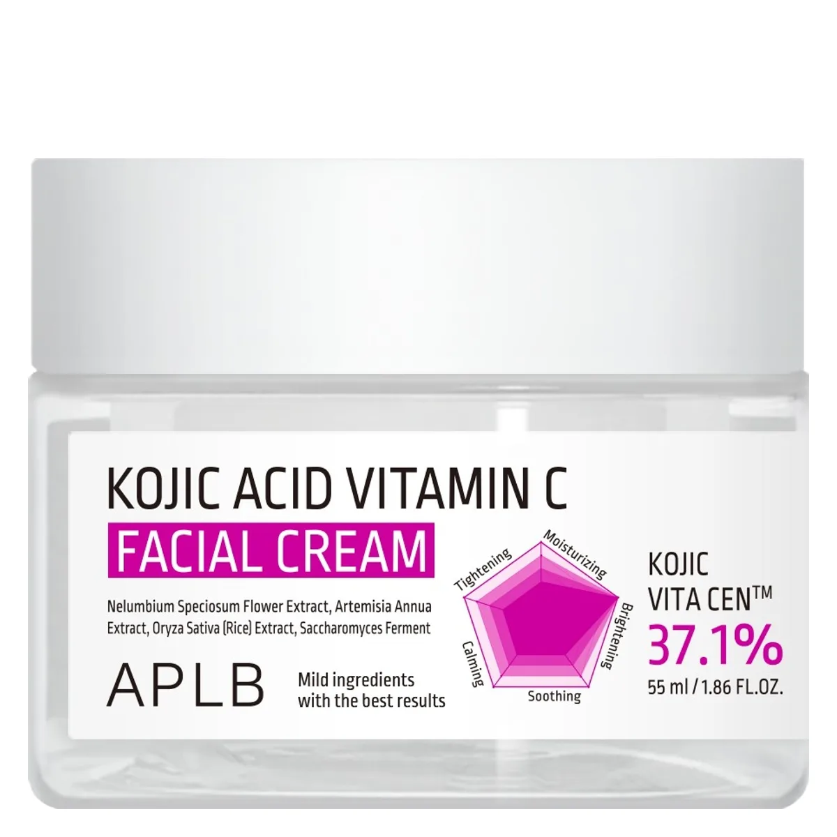 APLB Kojic Acid Vitamin C Facial Cream 55ml
