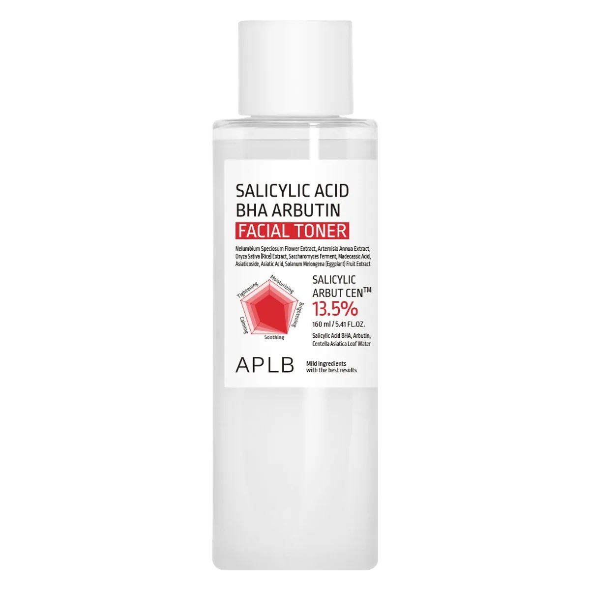 APLB Salicylic Acid BHA Arbutin Facial Toner 160ml