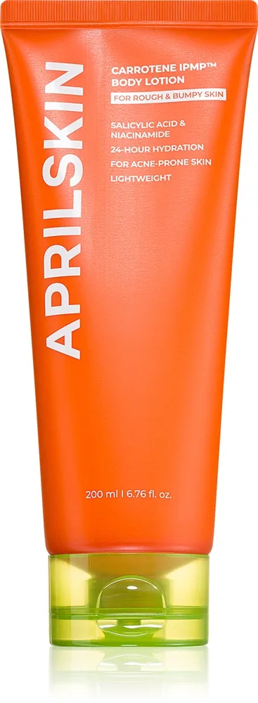 APRILSKIN Carrotene IPMP Body Lotion rauhoittava vartalovoide kirkastamaan ja kosteuttamaan 200 ml