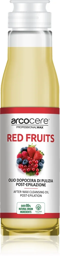 Arcocere After Wax Red Fruits rauhoittava puhdistusöljy epilaation jälkeen 150 ml