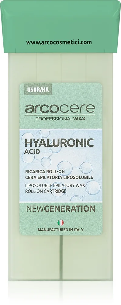 Arcocere Professional Wax Hyaluronic Acid vax för epilering Roll-on Påfyllning 100 ml