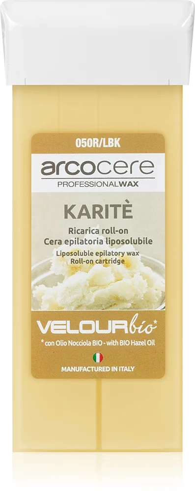 Arcocere Professional Wax Karité karvanpoistovaha roll-on täyttöpakkaus 100 ml