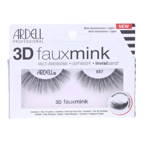 Ardell Faux Mink 3D 857 Black Eye Lashes