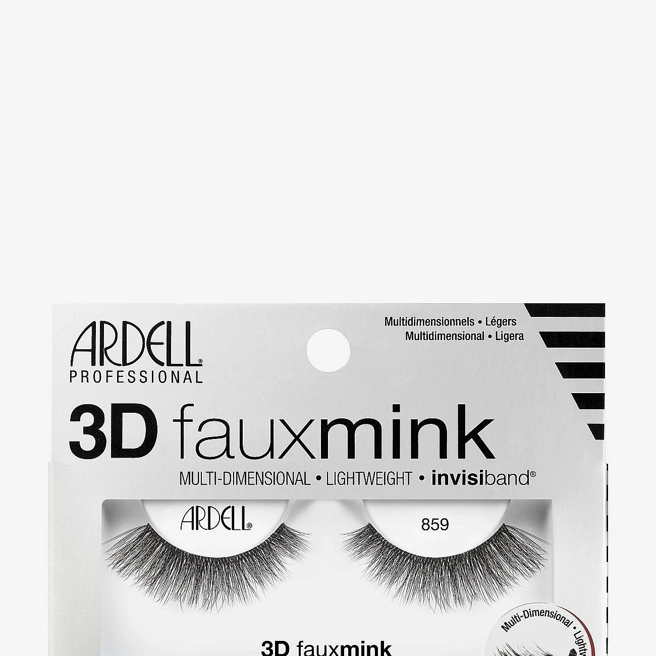 Ardell 3D Faux Mink 859 - Black - ONE SIZE