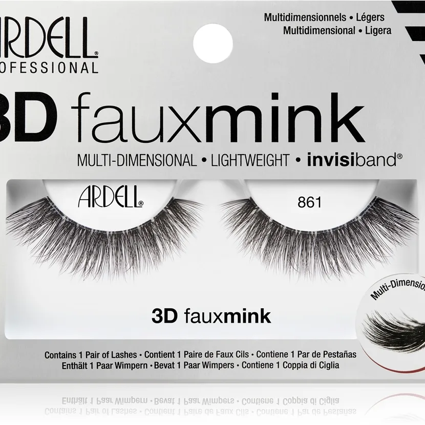 Ardell 3D Faux Mink Falske øjenvipper 861 1 stk.