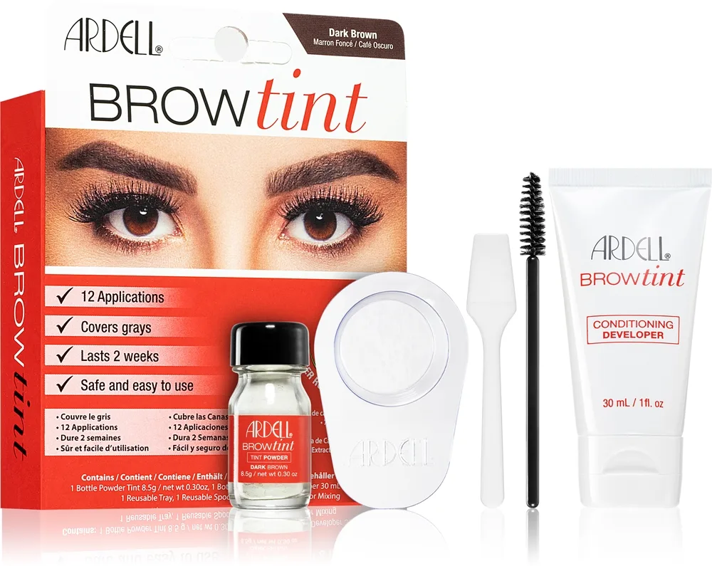 Ardell Brow Tint Ögonbrynsfärg Skugga Dark Brown