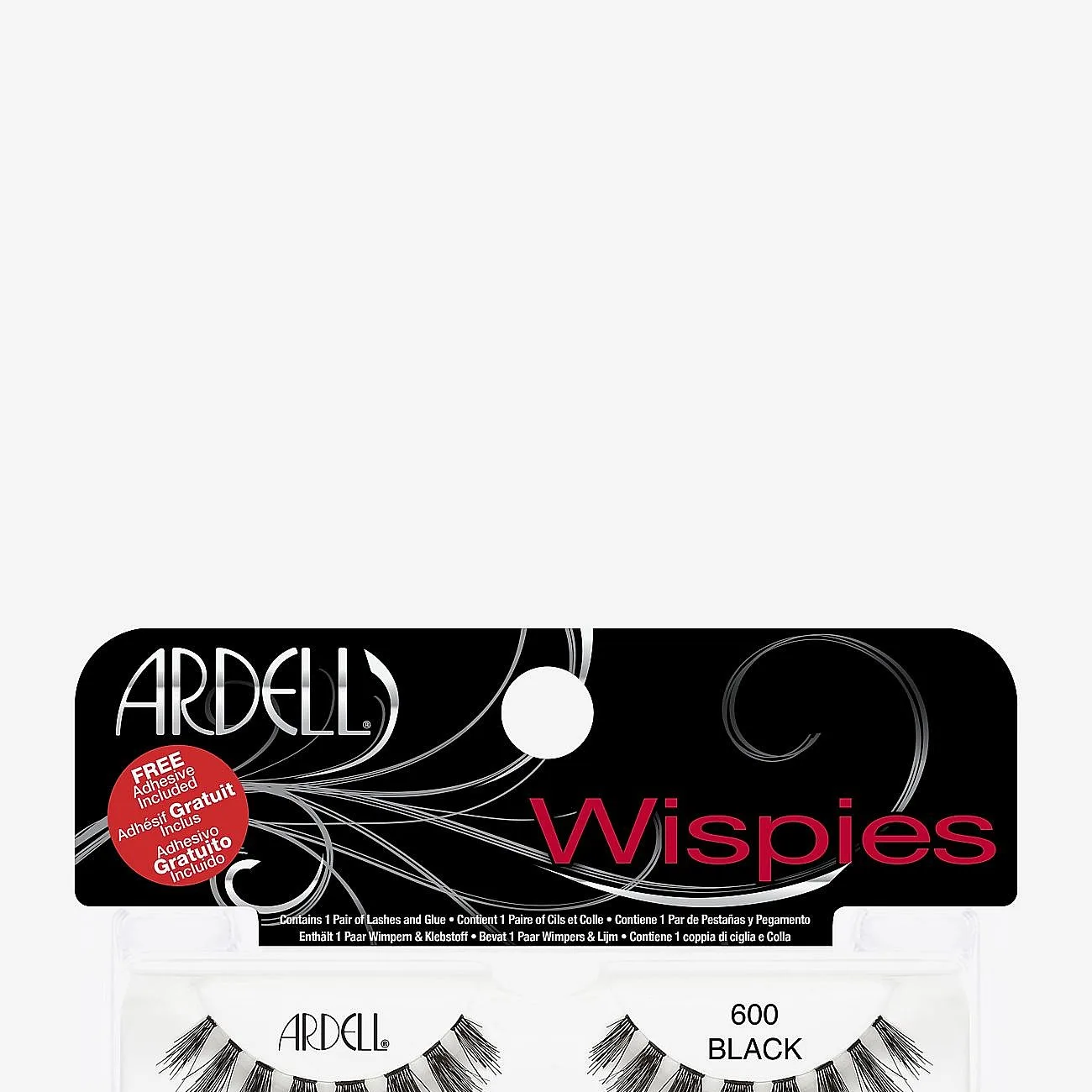 Ardell Cluster Wispies 600 - Black - ONE SIZE