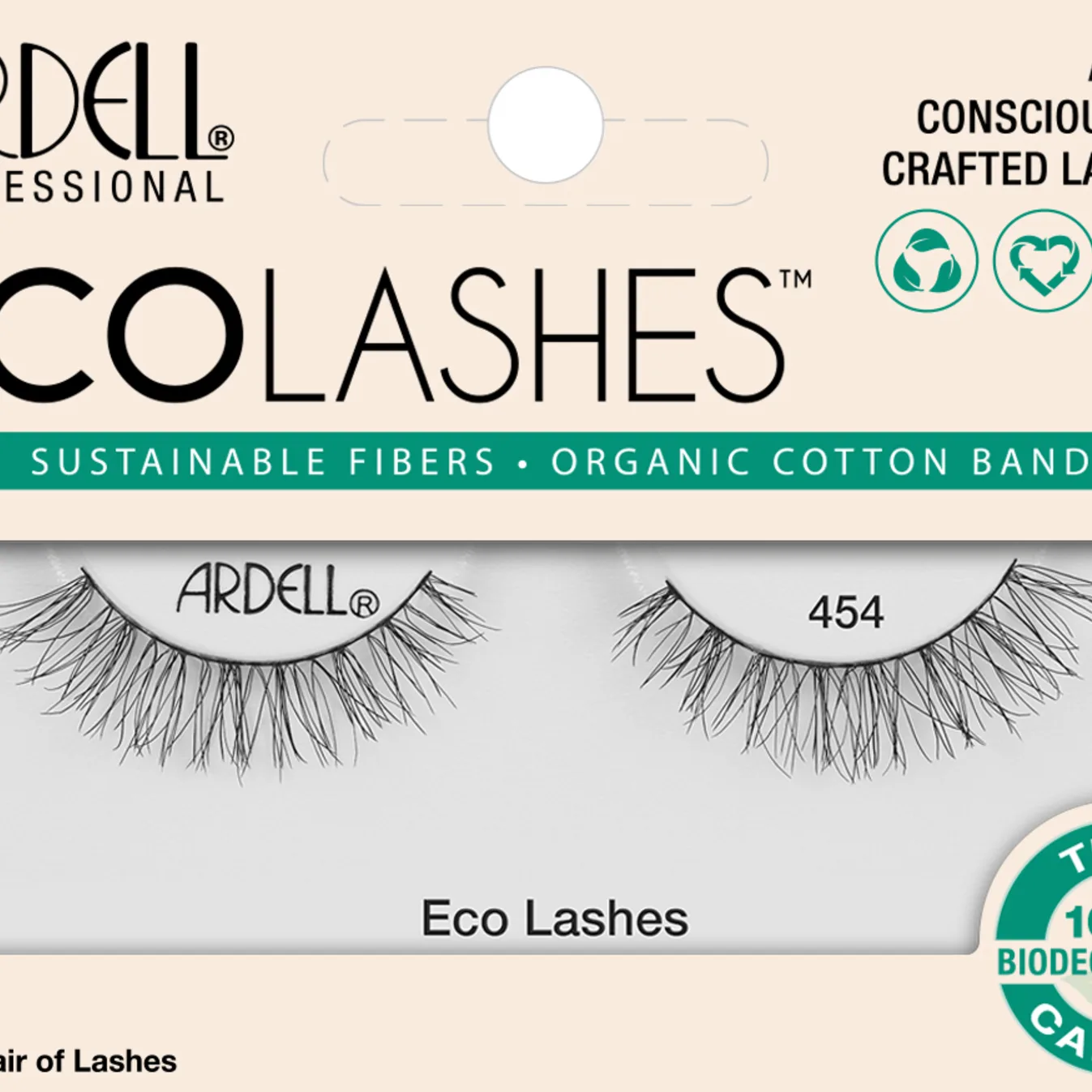 Ardell Eco Lashes 454 Black Eye Lashes