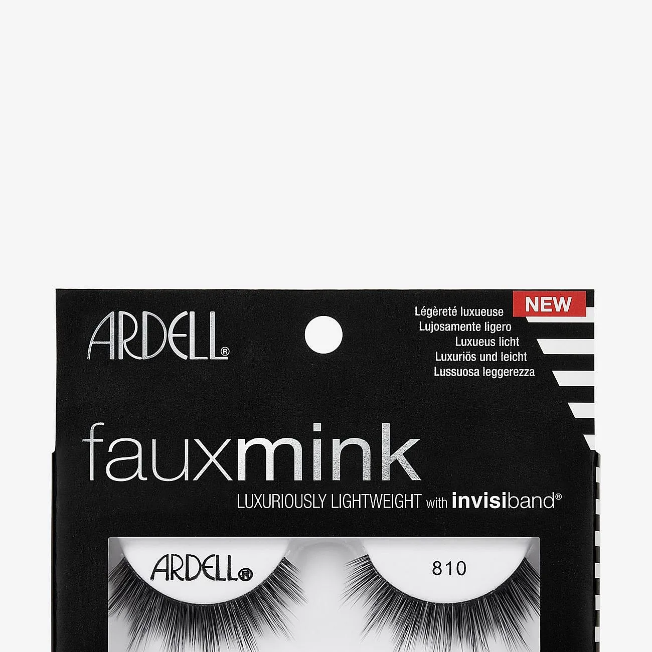 Ardell Faux Mink 810 Strip Lash - Black - ONE SIZE