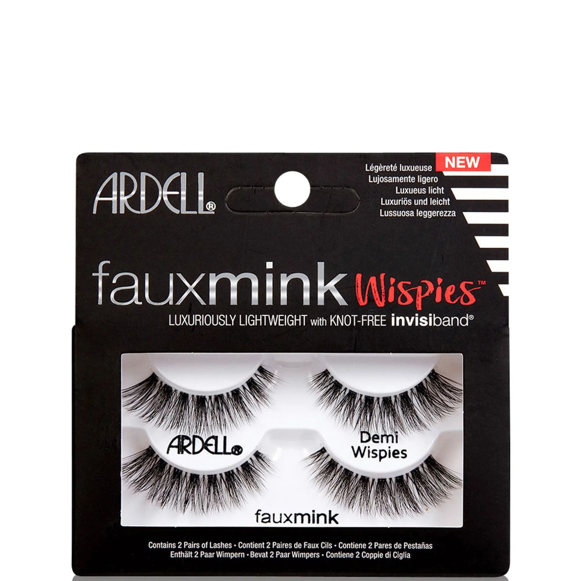 Ardell fauxmink Demi Wispies Twin Pack Øjenvipper