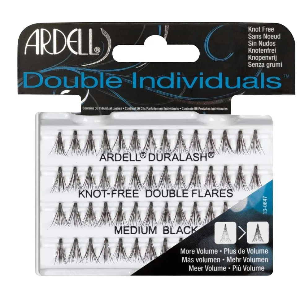 Ardell Individuals Knot-free Double Flares Medium Black