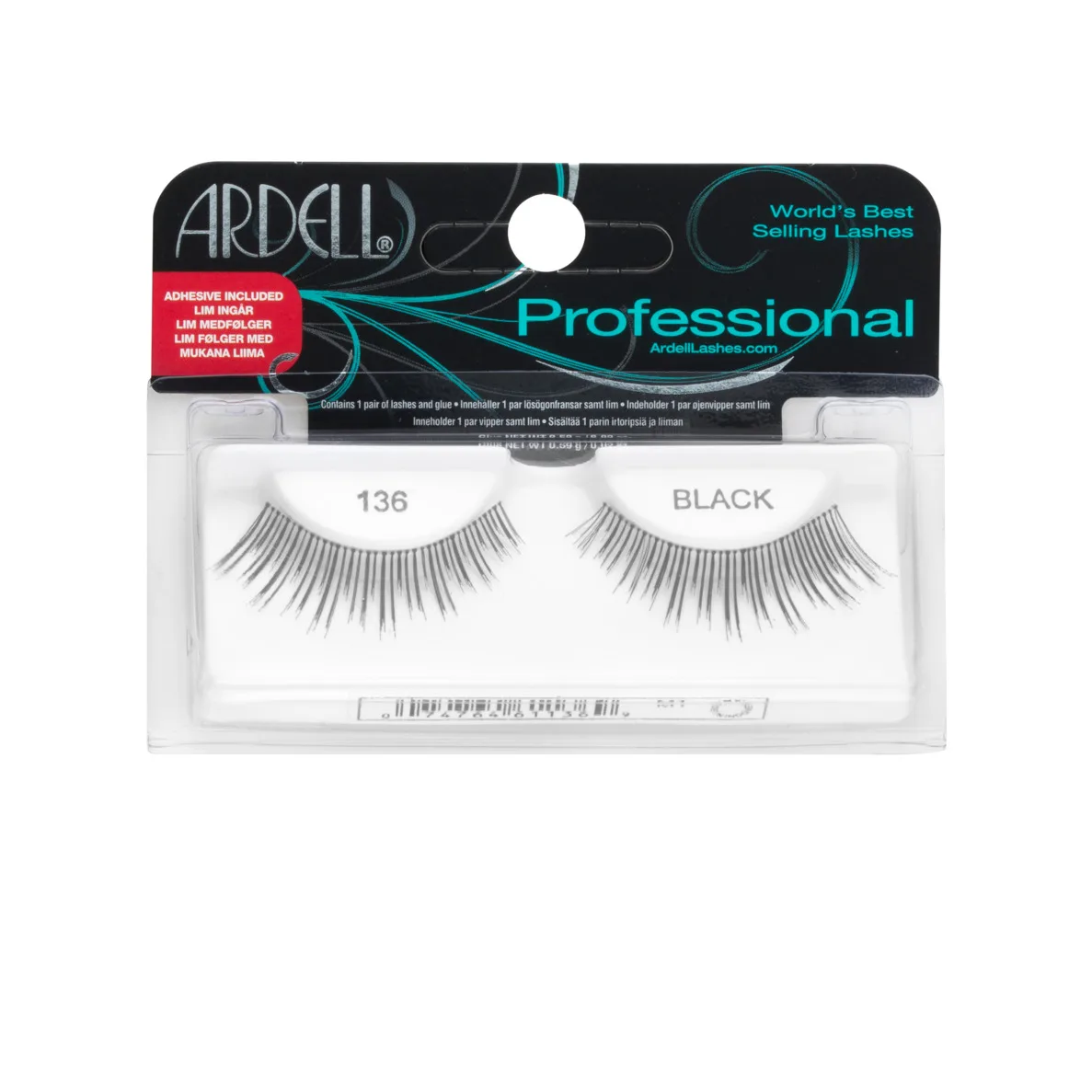 Ardell Lash 136 - Black - ONE SIZE