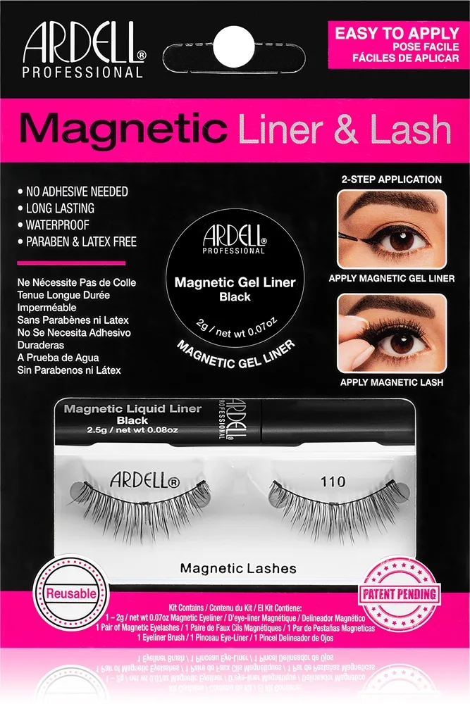 Ardell Magnetic Liner & Lash magneettiripset ripsiin tyyppi 110