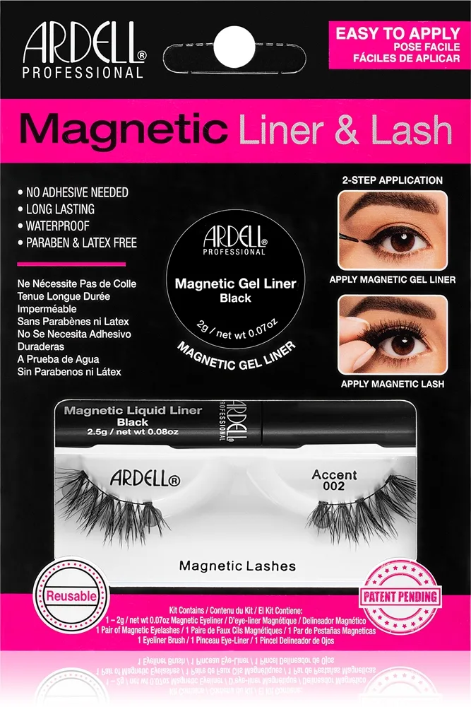 Ardell Magnetic Liner & Lash Magnetiska fransar för ögonfransar typ Wispies